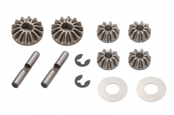 1:10 Hobbytech Brushless Buggy XMid 2WD: Vnitřní převody diferenciálu