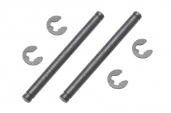 1:10 Hobbytech Brushless Buggy XMid 2WD: Osy předních těhlic a klipy (2 ks)