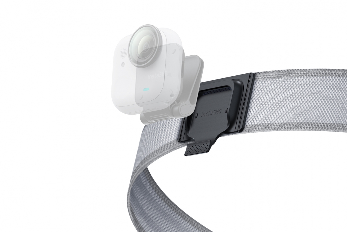 Insta360 GO Ultra Easy Clip čelenka šedá