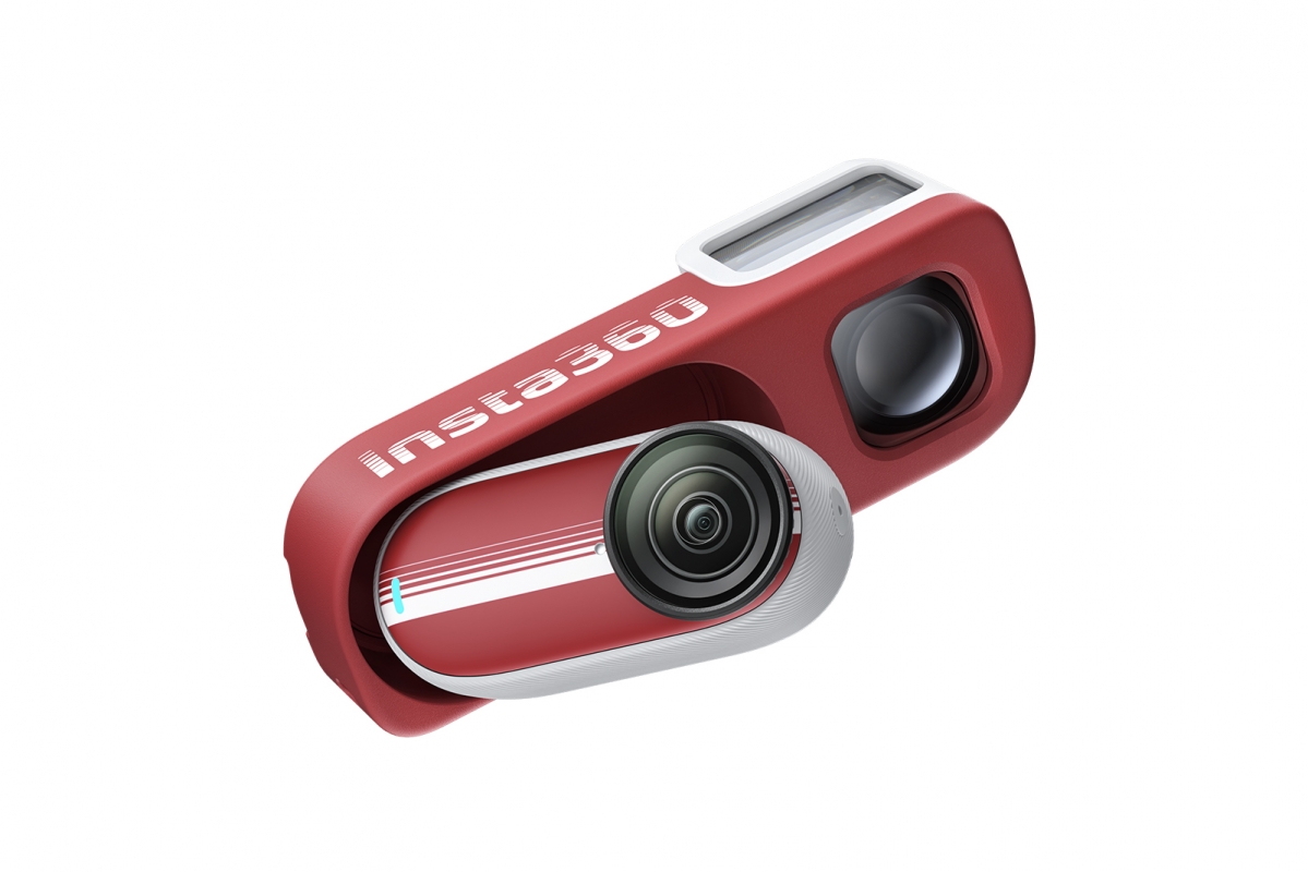 Insta360 GO 3S Retro bundle 64 GB (červená) Speciální edice