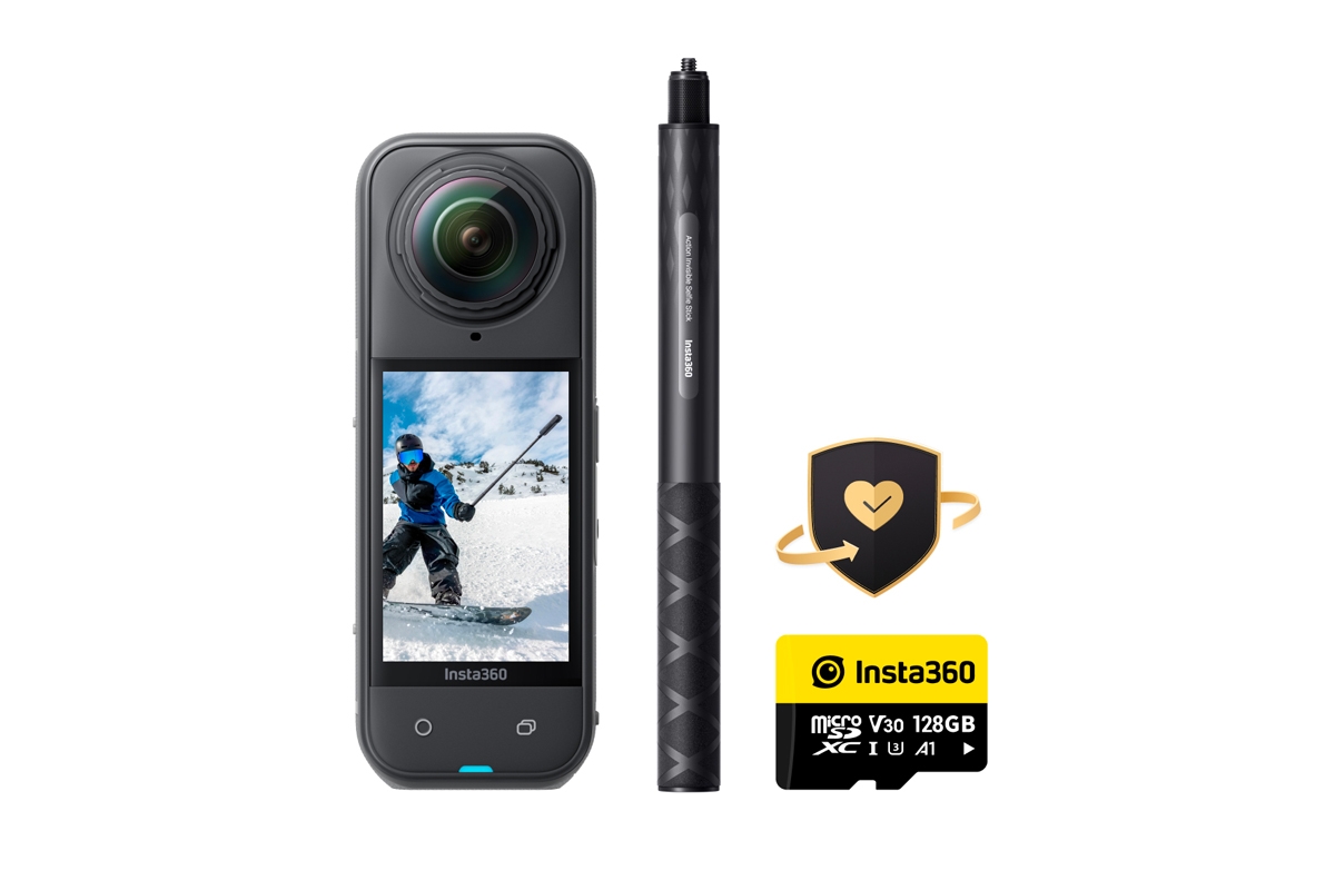 Insta360 X5 Snowboard Bundle