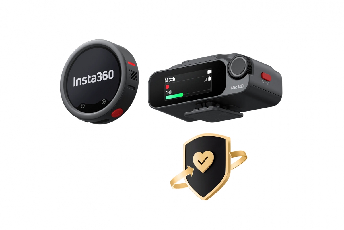 Insta360 Mic Pro (2 TX + 1 RX) Flexicare 2 roky