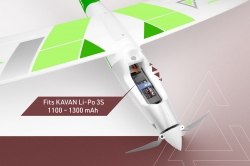 KAVAN Alpha V2 1500mm RTF - zelená
