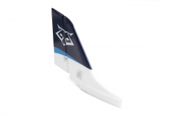 KAVAN Bristell B23 1600mm ARF: Směrovka modrá