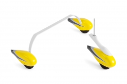 KAVAN Bristell B23 1600mm ARF: Žltý podvozok