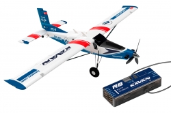 Kavan Pilatus PC-6 Porter 1500mm BNF s prijímačom Kavan R8 (modrý)