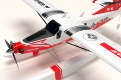 Kavan Pilatus PC-6 Porter 1500mm ARF (červený)