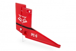 Kavan Pilatus PC-6 Porter 1500mm: Směrovka červená
