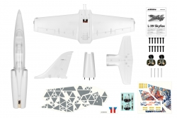 Kavan L-39 Skyfox 1088mm ARF (bílý)