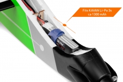 Kavan Twisty 1512mm ARF (zelený)