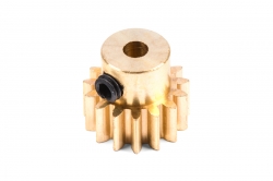 Kavan GRT-10: Motorový pastorek 15T mosazný (modul 0,8)