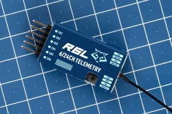 Vysílač KAVAN V5 + R6L RX - modrý