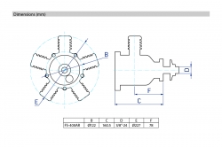Kavan FS400AR 4T pięciocylindrowy promieniowy 64 ccm