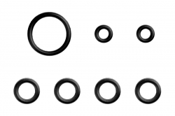 Kavan FS120AR: Sada O-kroužků (karburátor, jehla, zdvihátko) 