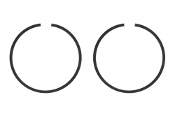 Kavan FT160AR: Pístní kroužek (2 ks)