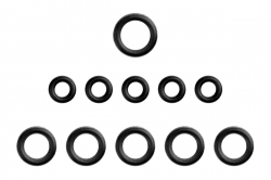Kavan FS400AR: Sada O-kroužků (karburátor, jehla, zdvihátko) 