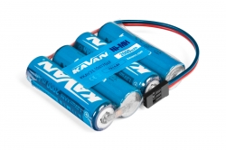 Vysílačový akumulátor Kavan NiMH AA 4,8V 2000mAh (Flash 7, LYNX 4S, T6K, T10J, T3PV)