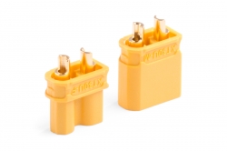 Konektor XT30 zlacený (1 pár)