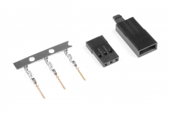 Servokonektor s pojistkou JR protikus (1 ks)