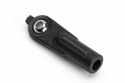 Plastový kĺbok M3 s mosadznou guličkou a vŕtaním 2,0mm, 10 ks. KAV50.0120A/10