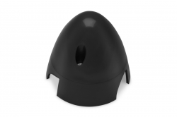 Kužeľ 3-listý 57mm Čierny Angl. KAV50.10.313