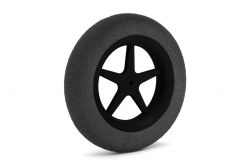 Mechové kolečko loukoťové 63mm, lehké (1 ks)