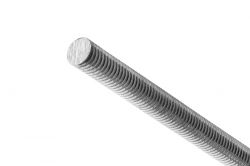 Oceľový závitový hriadeľ M2, 200mm, 2 ks. KAV50.6305