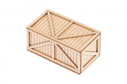 Drevený box veľký expedícia 1/18 KAV52.1.029