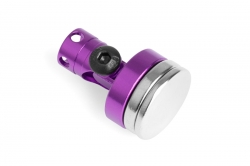 Hliníkový magnetický držák karoserie 1:10, fialový (4 ks)