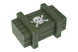 Drevená krabica zelená expedícia 1/10 KAV52.1.218