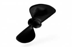 Závodná lodná skrutka 2 listová, ľavá, stúpanie 0,85, 60,0mm/M4 KAV53.2303.60L