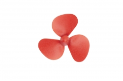 Lodní šroub 3listý, levý, průměr 30 mm, M3