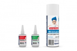 KAVAN PRE PNEU stredné a riedke sekundové lepidlo 50g + Kavan PRE aktivátor CA 200ml KAV56.9946.DE