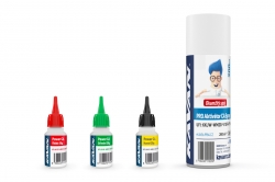 Power Ca Pack – vteřinové lepidlo řídké, střední, husté (3× 20 g) & aktivátor (200 ml)