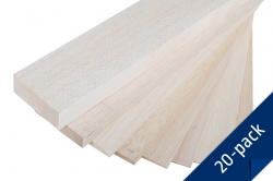 100x10cm Balsa 6 mm štandard (balenie 20 ks) KAV60.141106-P20