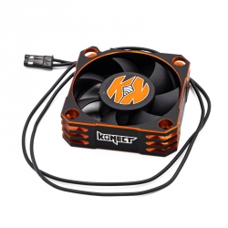 Ultra High Speed hliníkový větráček 50x50x10mm - 6-8,4V - konektor BEC/JR KN-FAN505010