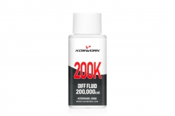 200000cst Silikónový olej do diferenciálu (70 ml) KOS50600-200K