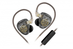 KZ Merga slúchadlá s mikrofónom (Postriebrený upgrade kábel) KZ97
