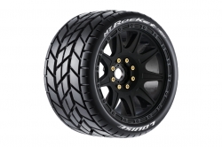 MT-ROCKET SPEED 1/8, 0 a 1/2 offset 17mm odnímateľný hex, Čierne disky, 2 ks L-T3353SB