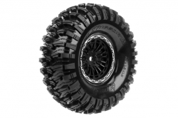 CR-SIXGEAR 1.9 - Kompletné kolesá s čiernymi diskami, 2 ks L-T3370VB