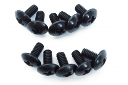 1:10 LRP S10 Twister: Skrutky s polguľatou hlavou M2,5×5 mm (10 ks)