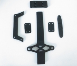 1:10 LRP S10 Twister: Držiak batérie a vzpery SC/MT