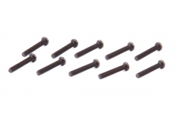 1:10 LRP S10 Twister: Skrutky s guľatou hlavou M3×22 mm (10 ks)