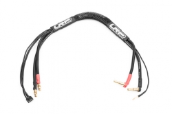 Nabíjací kábel 35cm 2S LiPo HARDCASE z G4 na P4/5 vrátane balančného konekt. EHR L499002