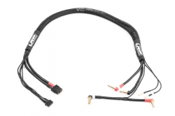 Nabíjací kábel 60cm 2x2S LiPo HARDCASE z XT60 na P4/5 vrátane balančného konekt. XH L499101