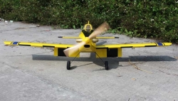 65″ Turbo Duster - žlutá/modrá 1,65m