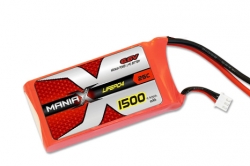 ManiaX LiFe 6.6V 1500mAh 25C MAX0002