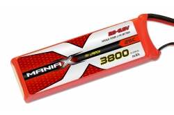 ManiaX LiFe 6.6V 3800mAh 25C MAX0005