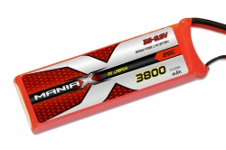 ManiaX LiFe 9.9V 3800mAh 25C MAX0006
