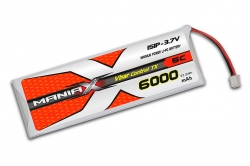 ManiaX Lipol 3.7V 6000mAh 5C (Vcontrol TX) MAX1001